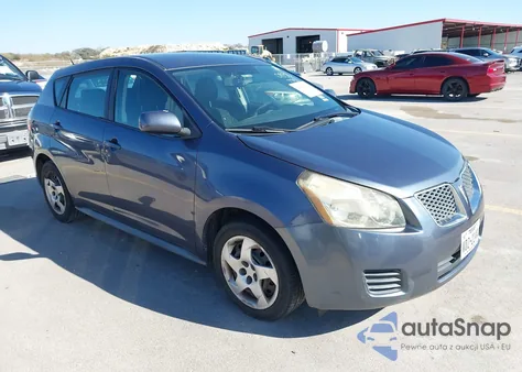 2009 Pontiac Vibe z USA, uszkodzony, nr VIN 5Y2SL67839Z400853